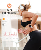 AGPTEK Reloj inteligente para mujer, reloj inteligente impermeable de 5 ATM
