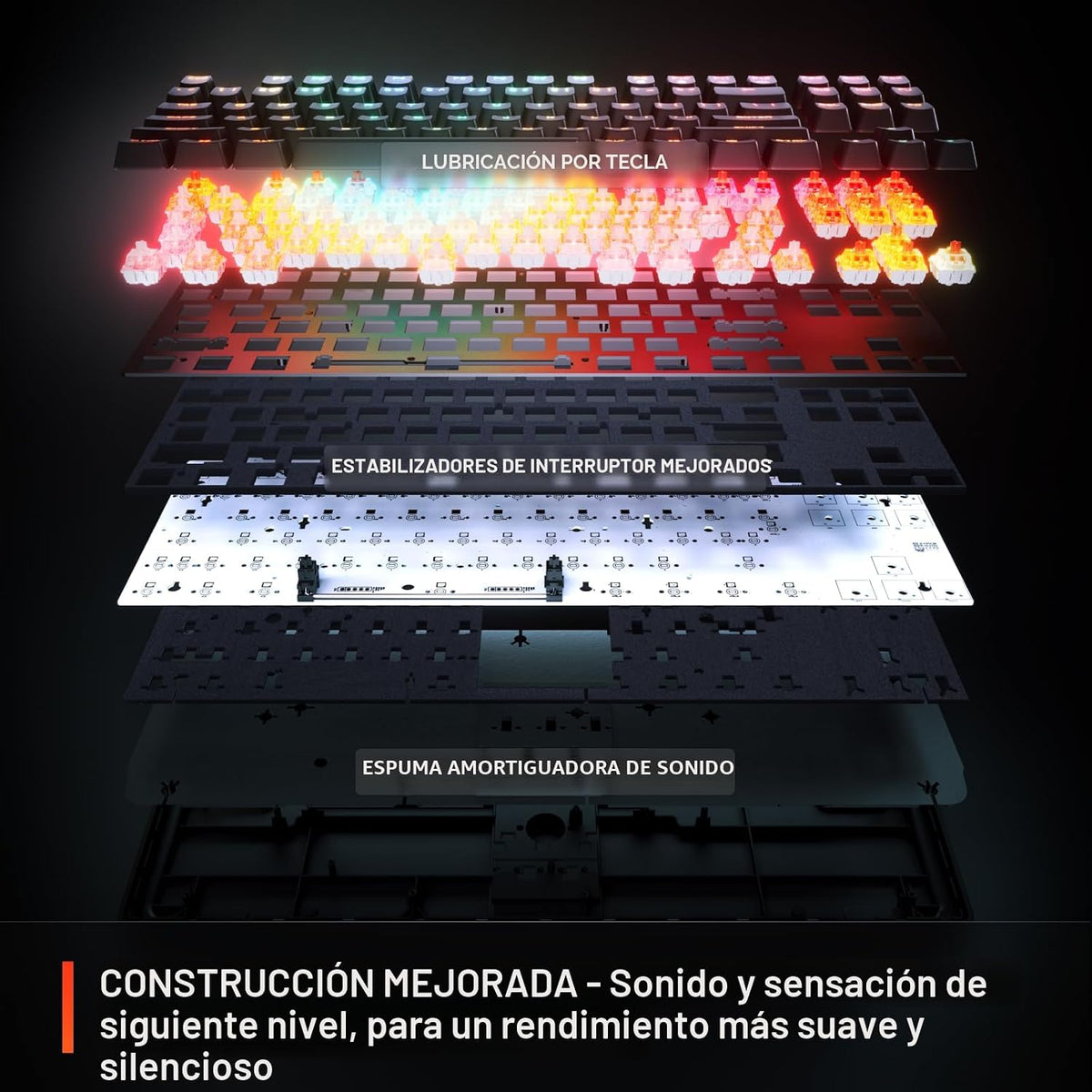 SteelSeries Apex Pro TKL Gen 3 White Interruptores OmniPoint 3.0 \u...