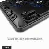 havit HV-F2056 - Almohadilla de refrigeración para portátiles de 15...