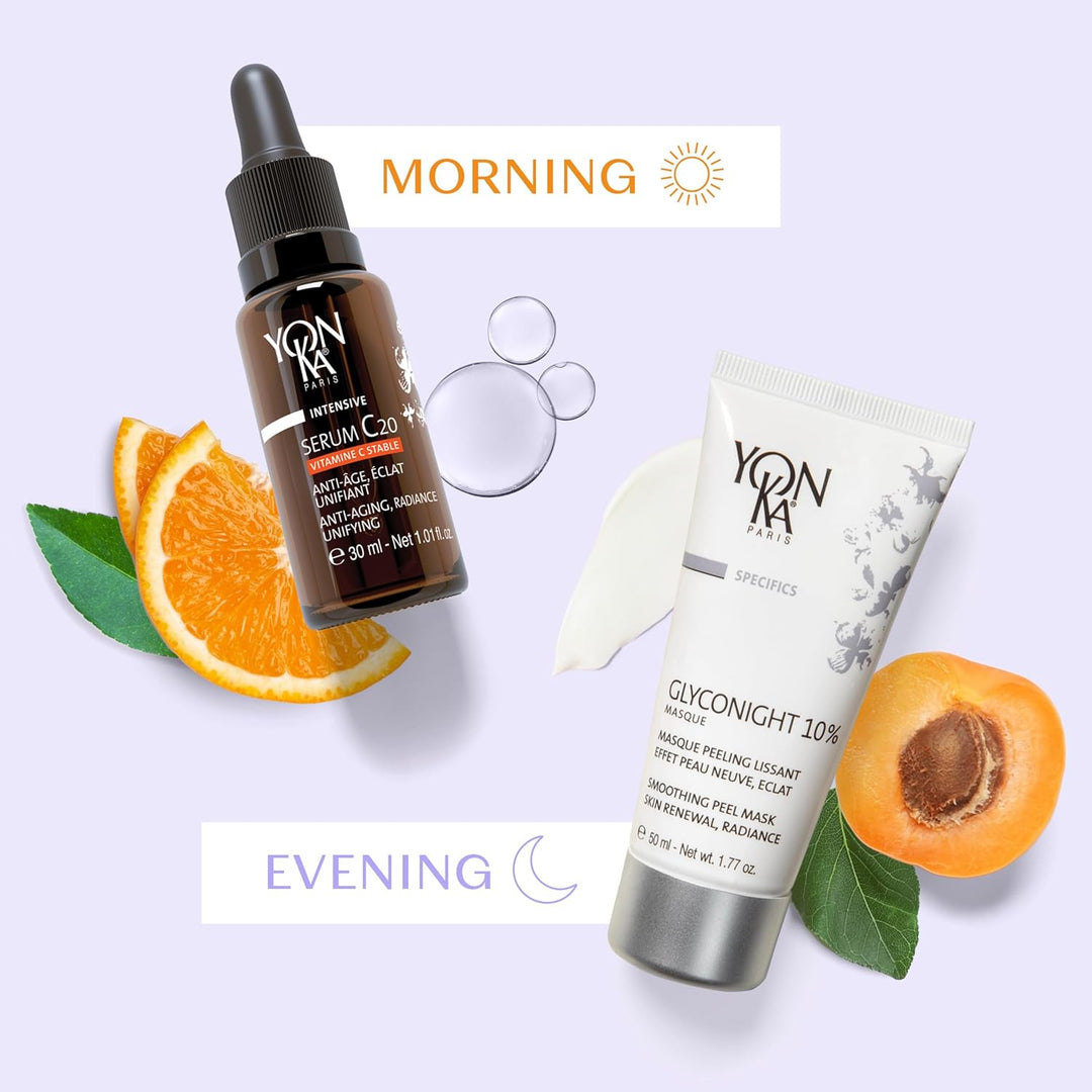 Yon-Ka Glyconight - Máscara facial antienvejecimiento, renovación d...