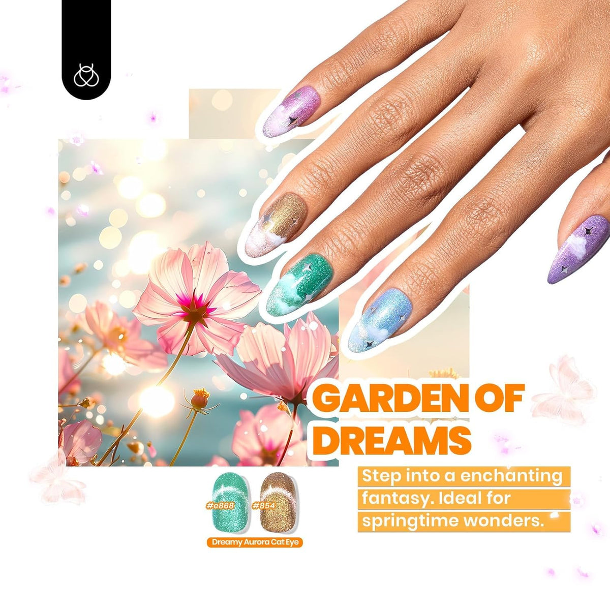 Beetles - Juego de esmaltes de uñas de gel de ojo de gato, 36 color...