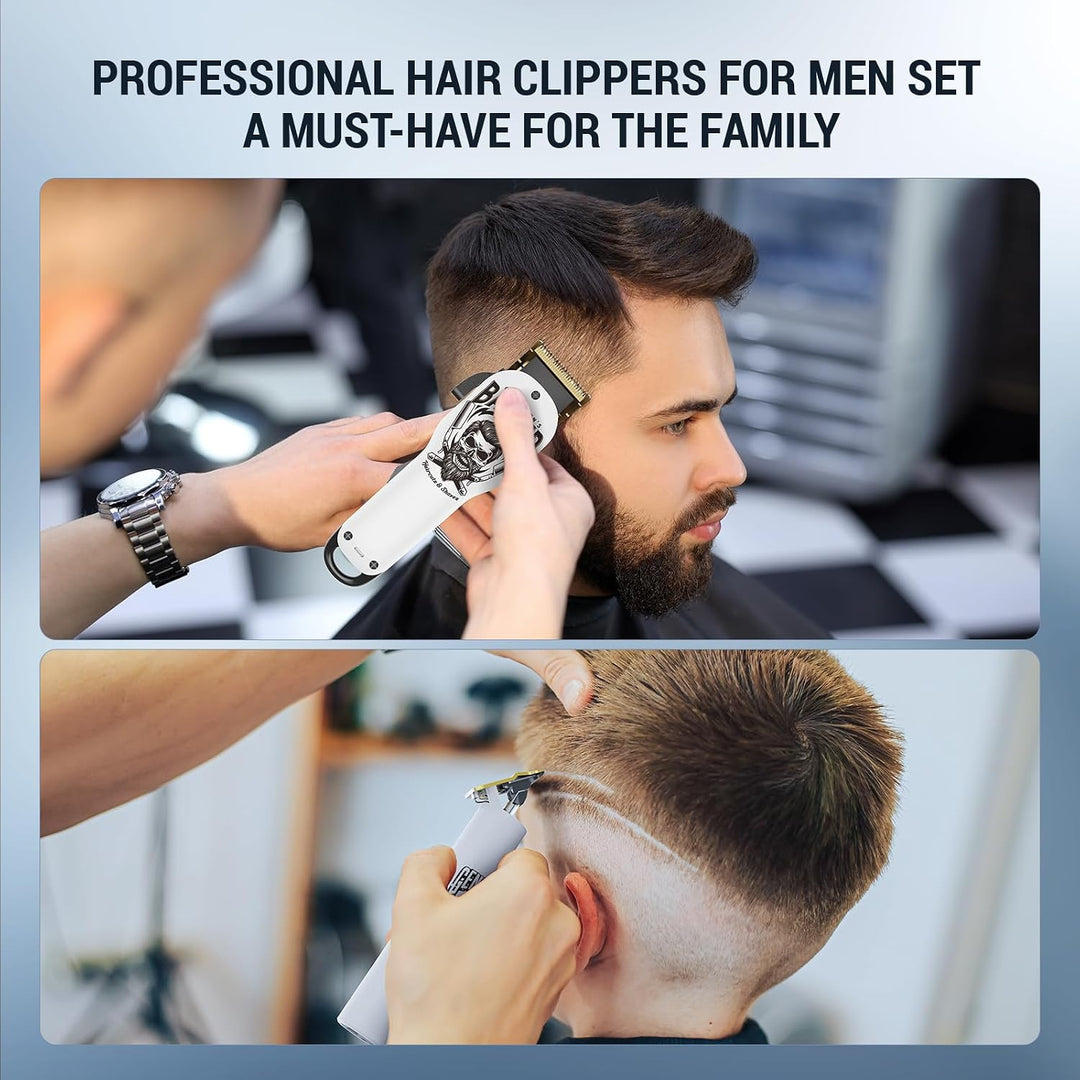 BESTBOMG® Cortapelos y recortadora de pelo de cerámica con hoja en...