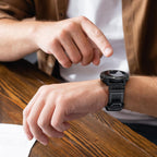 Correa de reloj de cuero Quickfit de 0.866 in para Garmin Fenix 9/8 1.850