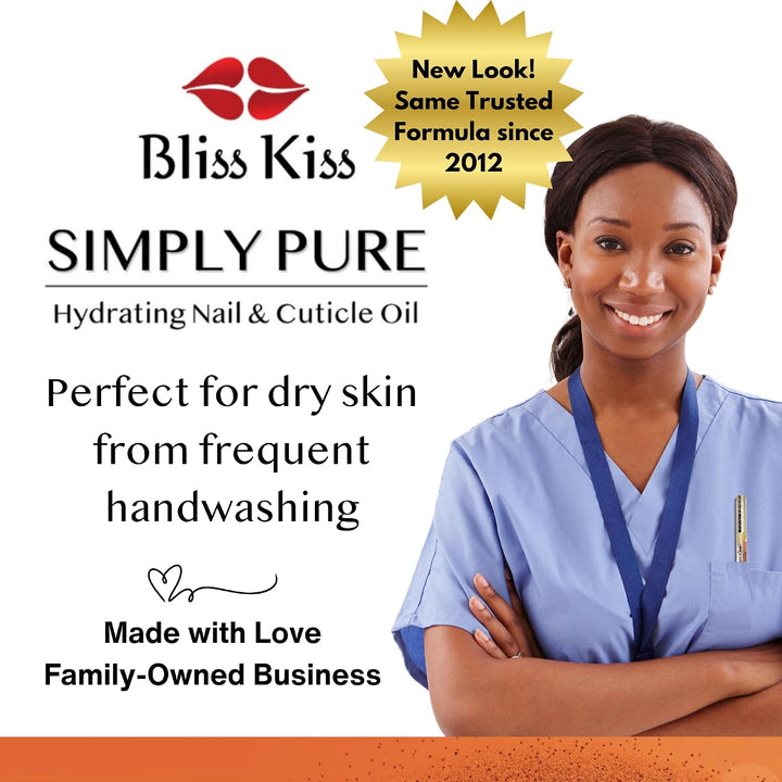 Bliss Kiss | 4 Lápiz de cutícula con aceite de aroma a especias de...