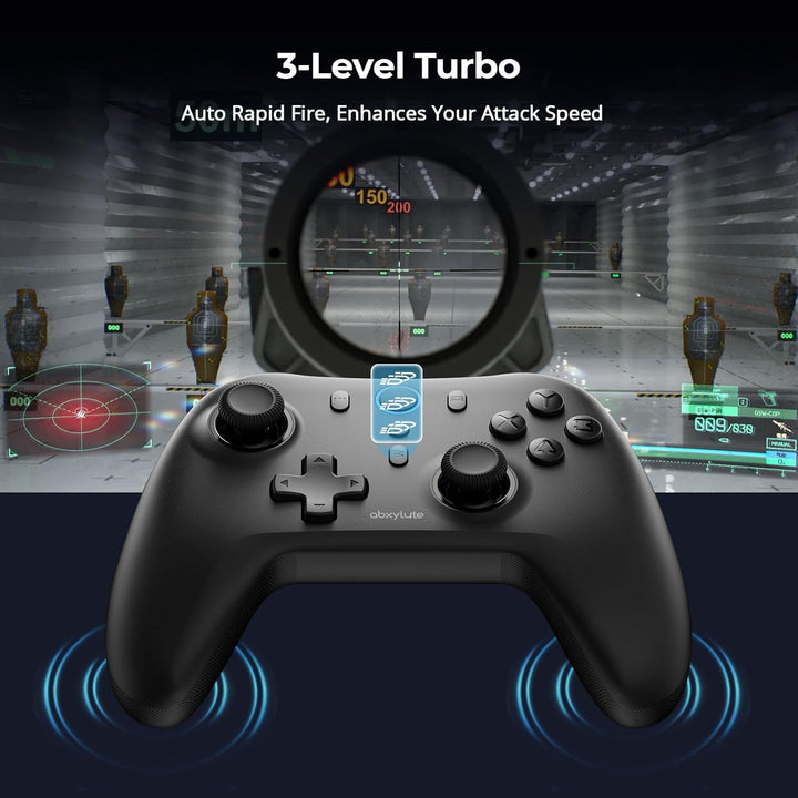 C6 Wireless PC Controller, Bluetooth Game Controller- 1000Hz Pollin...