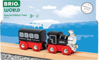 BRIO World Special Edition Train 2026 - Tren de vapor de madera de edición limitada de 2 piezas, diseño coleccionable, funciona con todos los juegos de ferrocarriles del mundo, niños a partir de 3