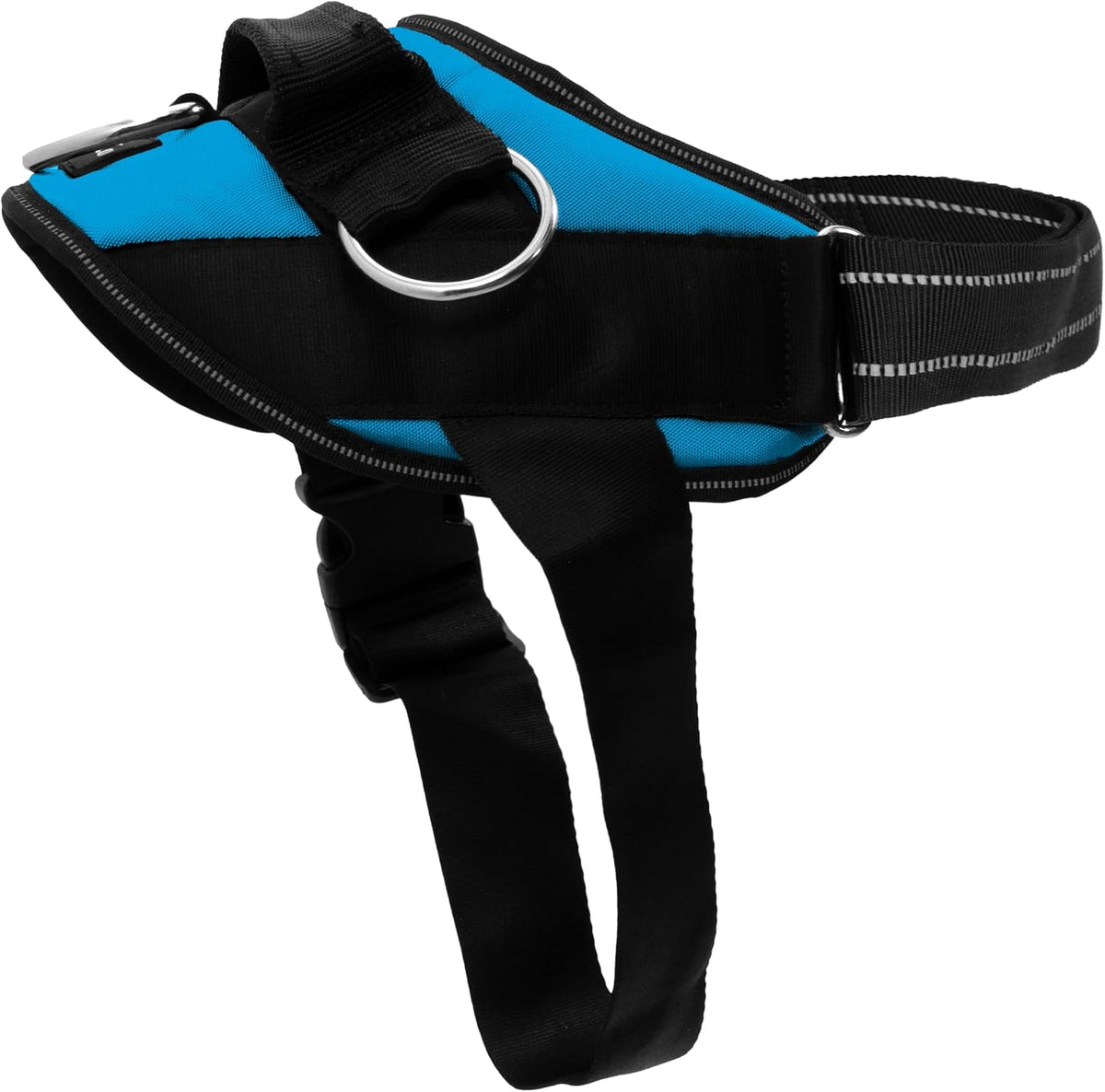 ShawnCo Arnés esencial para perro, chaleco sin tirones para mascotas con 3 clips para correa, sin estrangulamiento, reflectante, ajustable y acolchado, para caminar y entrenar fácilmente para perros