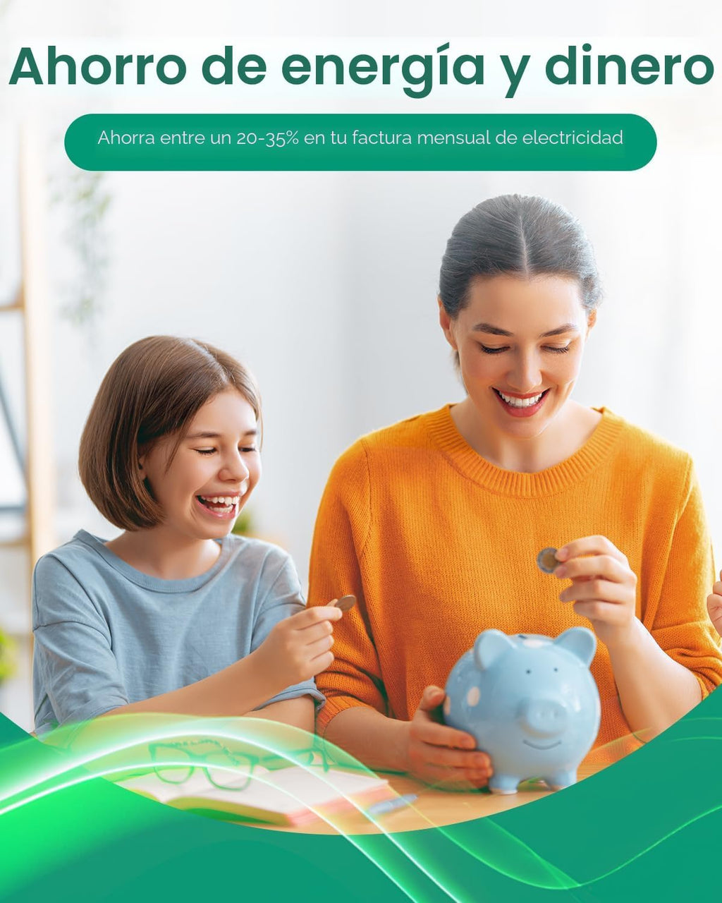 Stopwatt SmartPlug - Dispositivo enchufable para el hogar y la oficina Enchufe de EE. UU