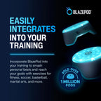 BlazePod Kit de entrenamiento de reacción Smart Pods para ejercicios de velocidad, agilidad y cognitivos, entrenamiento profesional para atletas, entrenadores, terapeutas y entrenadores, acceso a la