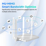 DBIT AC1200 Router WiFi de malla de doble banda Router de Internet...