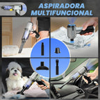 Aspiradora de Mano para Coche Saker Portátil Inalámbrica 17000Pa HL132 Negro