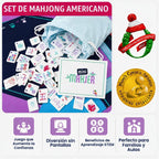 Mini Mahjer Mahjong para niños, juego de mahjong americano | Rackin' Rosie