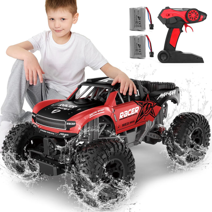 JONEALA Camiones RC 4x4 Todoterreno Impermeables - Coche de Control...