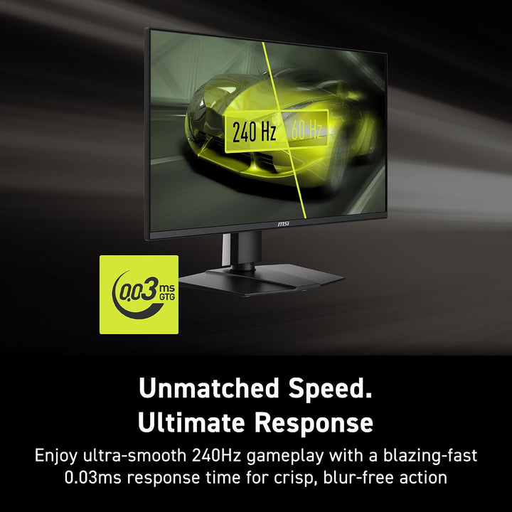 msi MAG 272QP QD-OLED X24 Monitor de juegos WQHD de 27 pulgadas, pa...