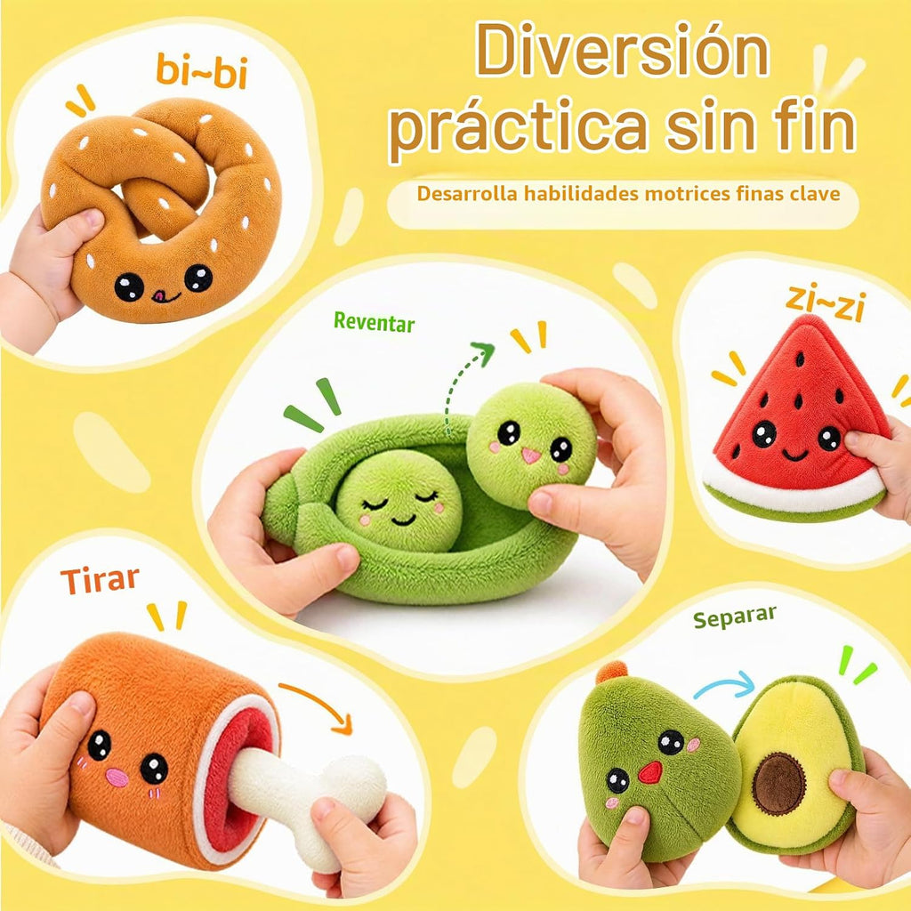 Juguetes para bebés de 6 a 12 meses, 16 piezas Montessori de