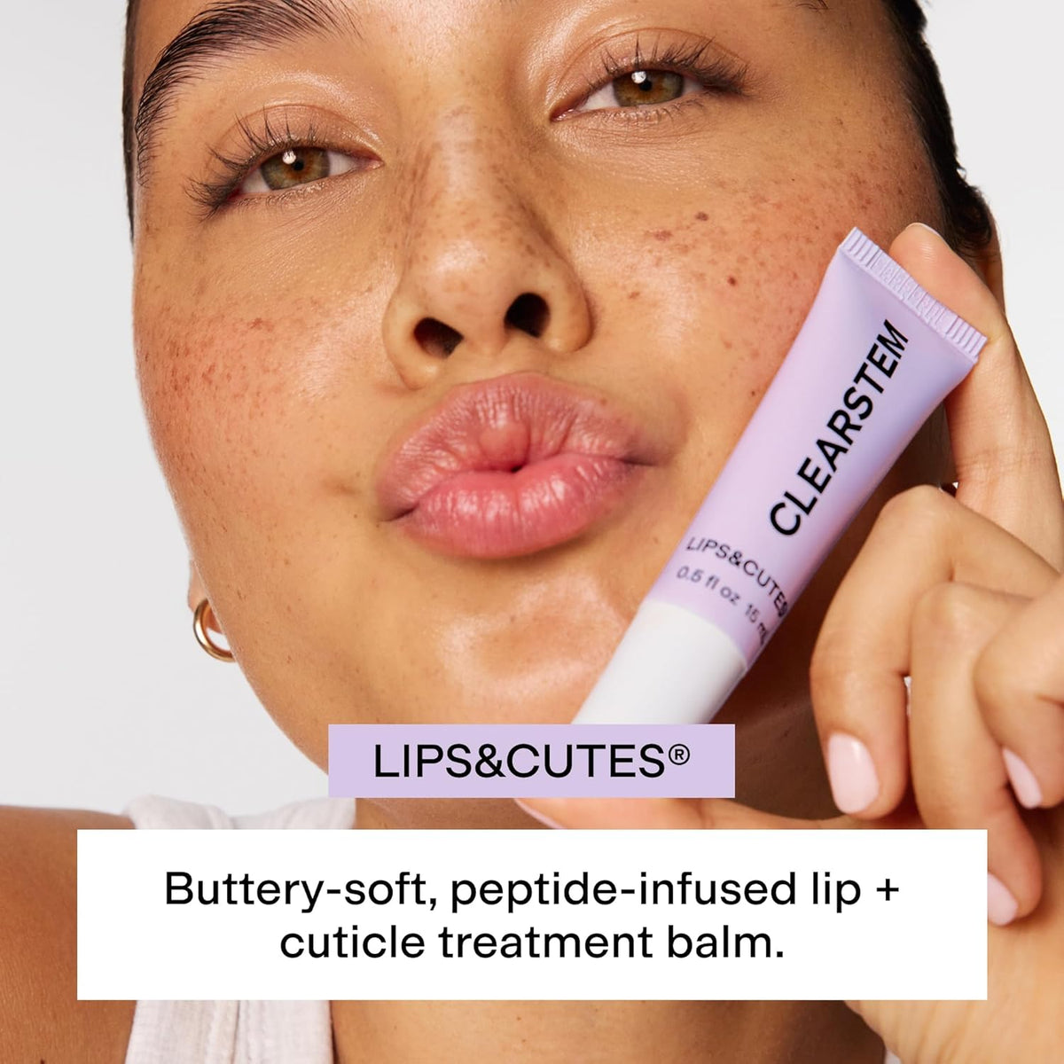 CLEARSTEM LIPS&amp;CUTES Bálsamo labial y cuidado de cutículas, bál...