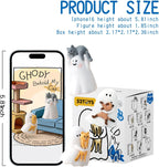 52TOYS Ghody - Caja ciega Behold My Cat, juego completo de 9 piezas coleccionables de juguetes Kawaii, figuras de acción de regalo creativo, decoración de habitación, decoración de escritorio de 1.85