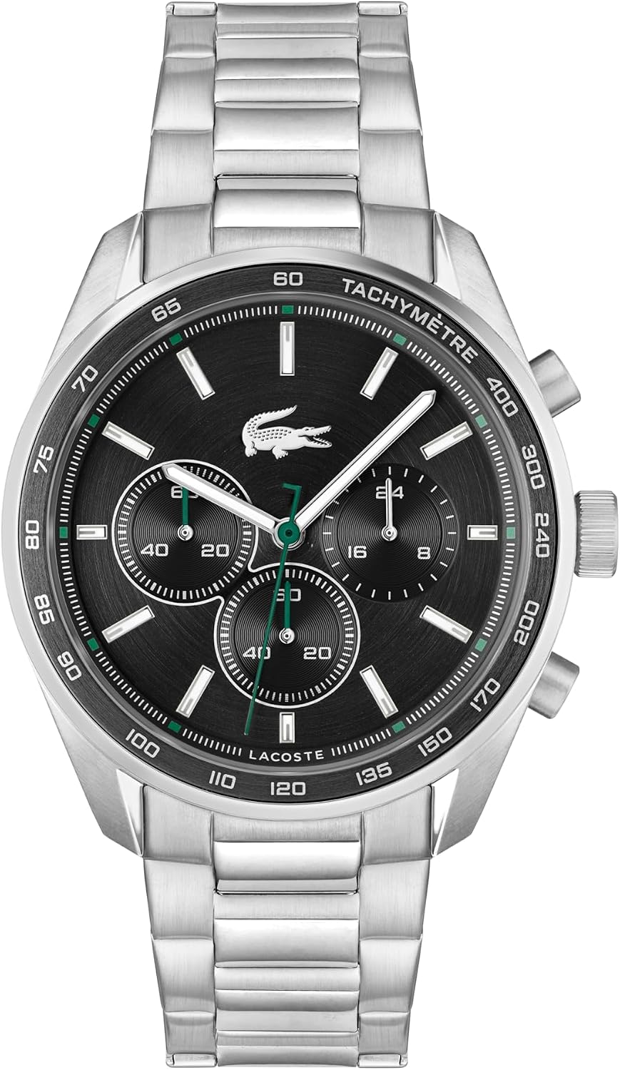 Lacoste Reloj cronógrafo de cuarzo Boston para hombre, 1.654 in