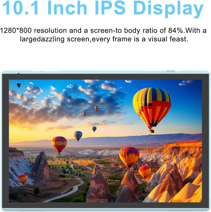 Tableta de 10 pulgadas Android 14 con estuche y lápiz táctil, 6GB R...
