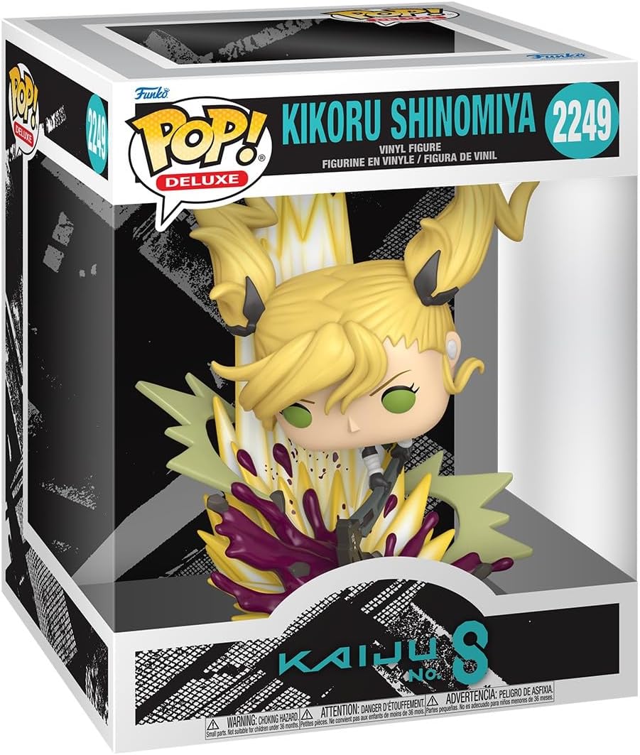 POP Funko Deluxe: Kaiju No. 8 - Kikoru Shinomiya (Axe Slam)
