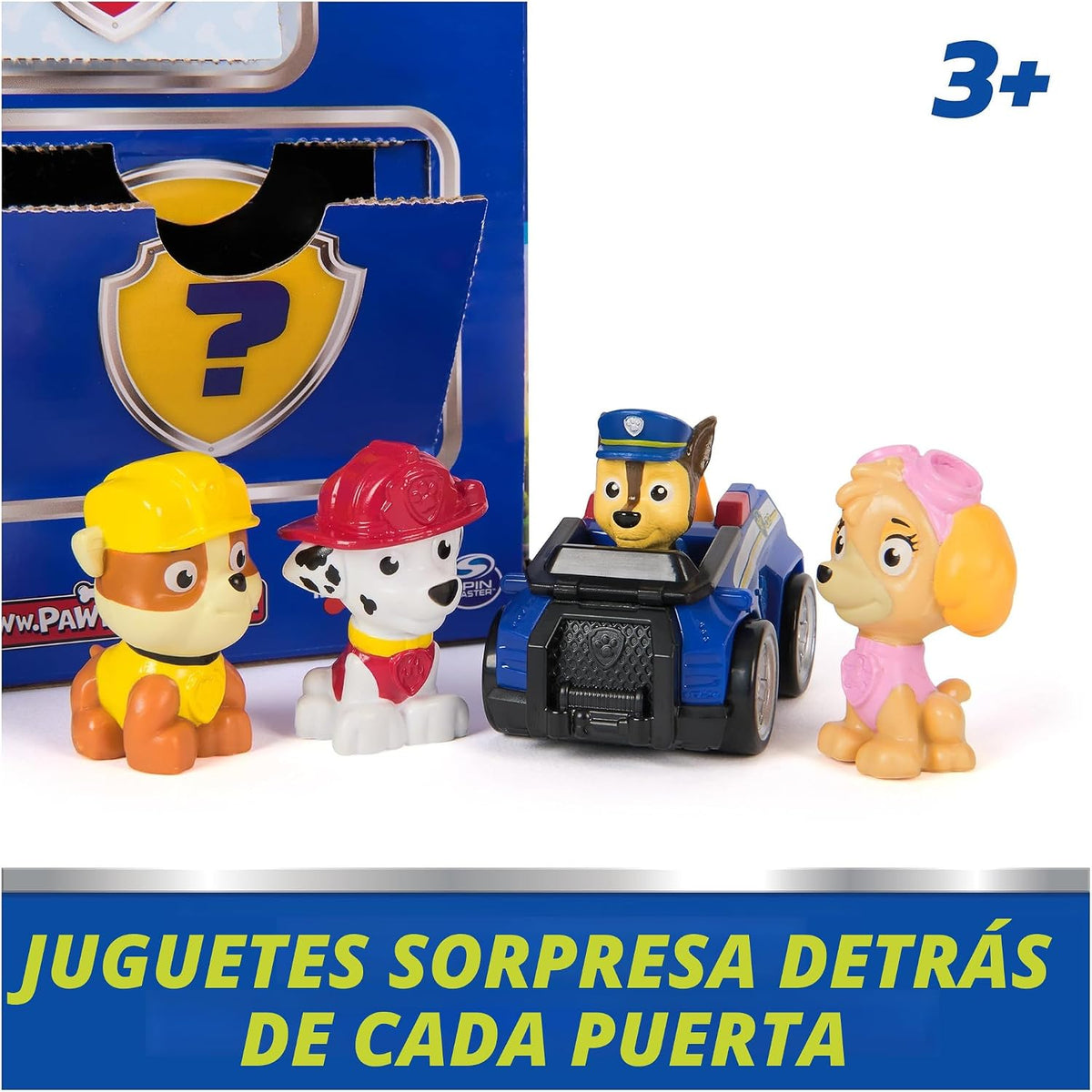 Paw Patrol Rewards Box Gift Pack con 11 Toy Figures y Stickers