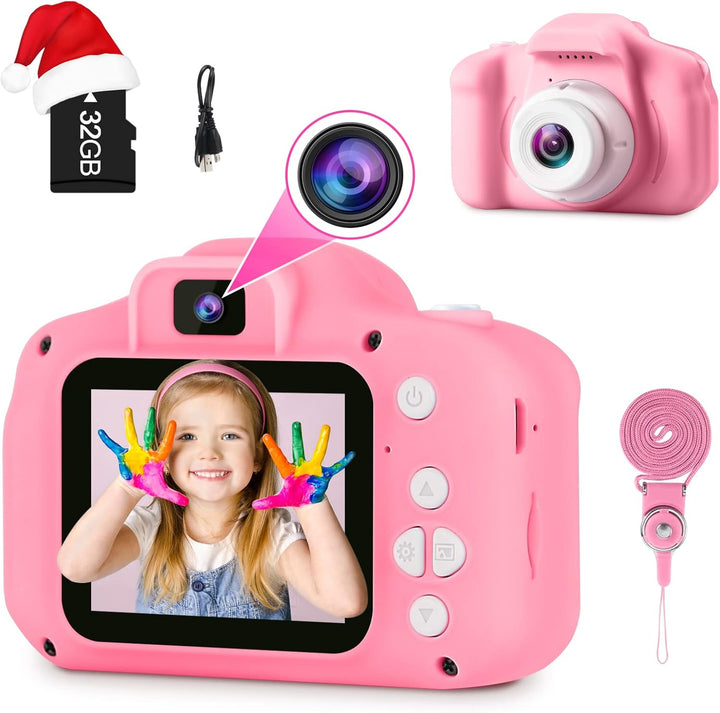 GKTZ Juguetes para niñas de 3 a 8 años, cámara digital para niños,...