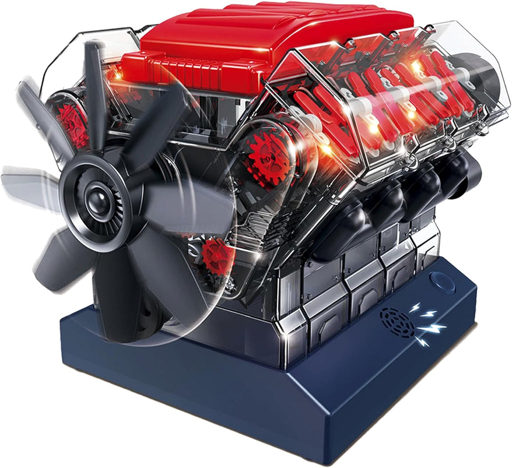 Playz Large V8 Engine Model Kit Build tu Own Mini V8 Engine kit ese Runs