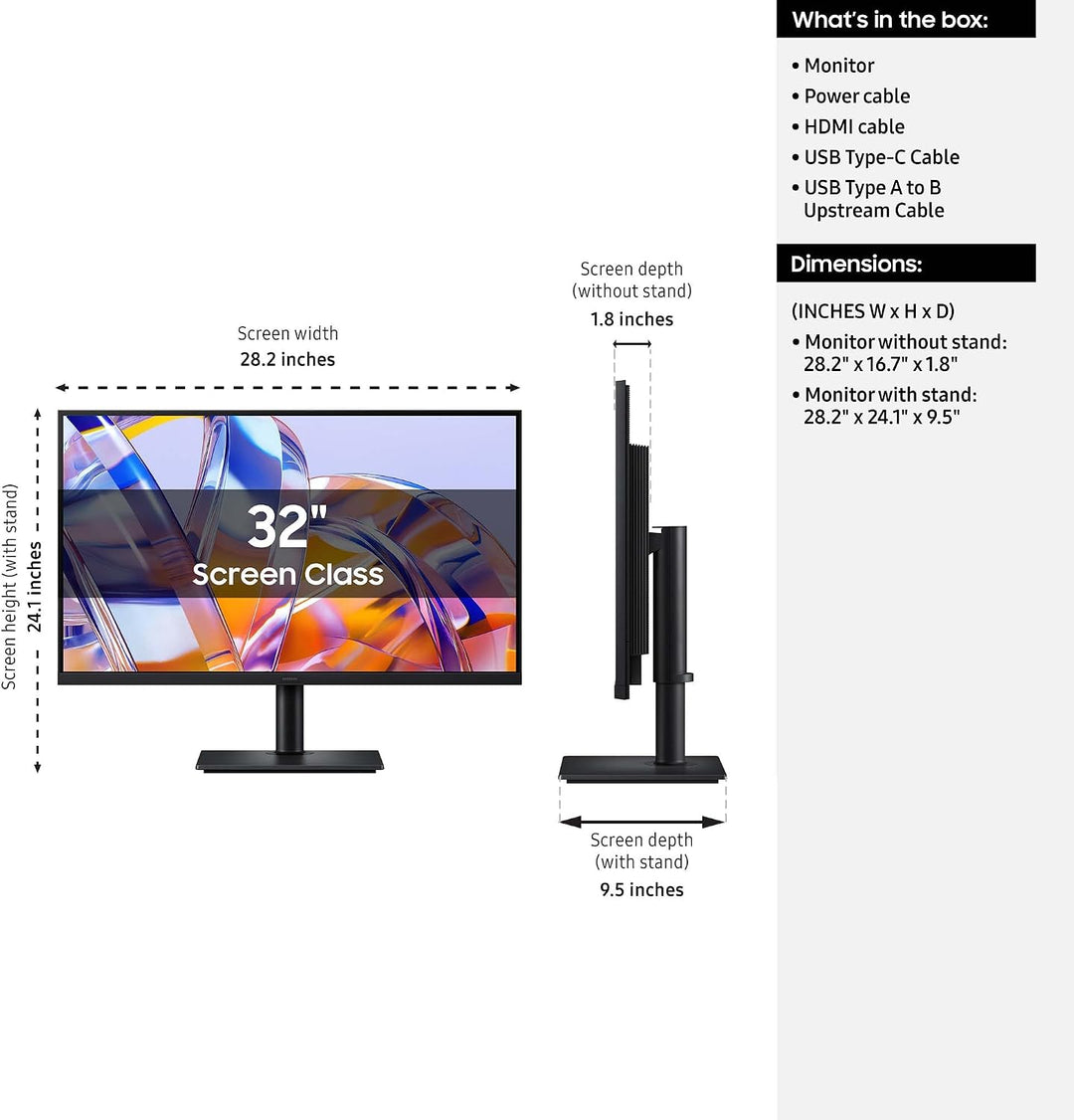 Samsung Monitor de alta resolución ViewFinity S8 (S80UH) de 32"...