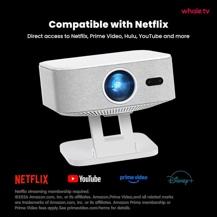 [1500 ANSI\/aplicaciones integradas] Proyector inteligente con WiFi...
