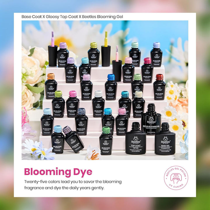 Beetles - Juego de esmaltes de gel primaverales, colección Blooming...