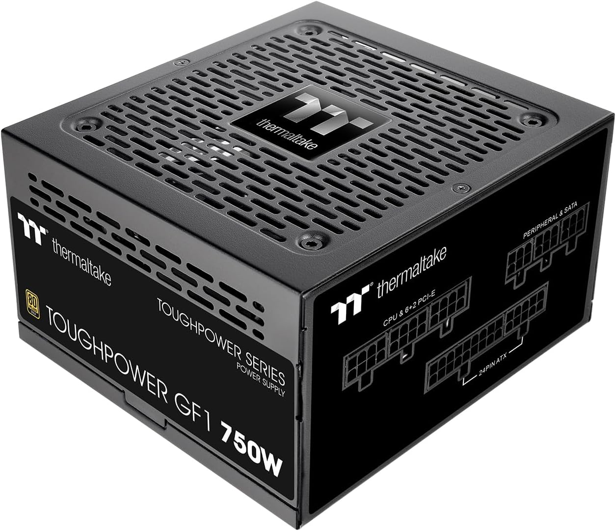 Thermaltake GF1 (2024) Fuente de alimentación ATX totalmente modula...