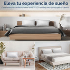 Juego de 2 almohadas de cama suaves para dormir mullidas tamaño