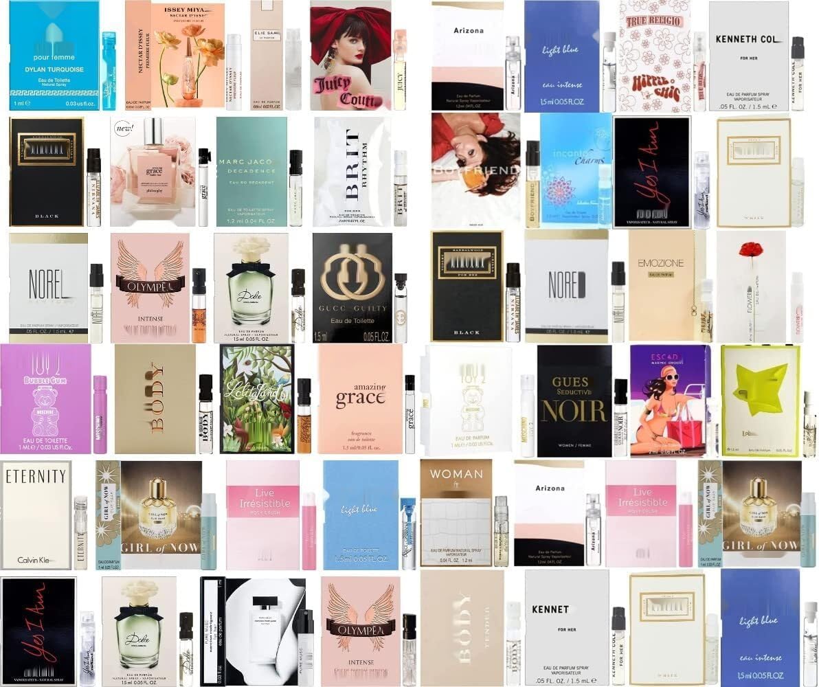 JRoBeauty Perfume - Juego de muestras de fragancia de diseñador de...