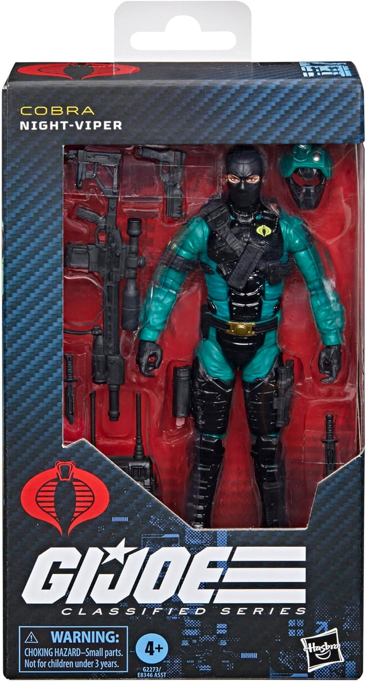 G.I. Joe Classified Series #187, Night-Viper, Figura de acción cole...