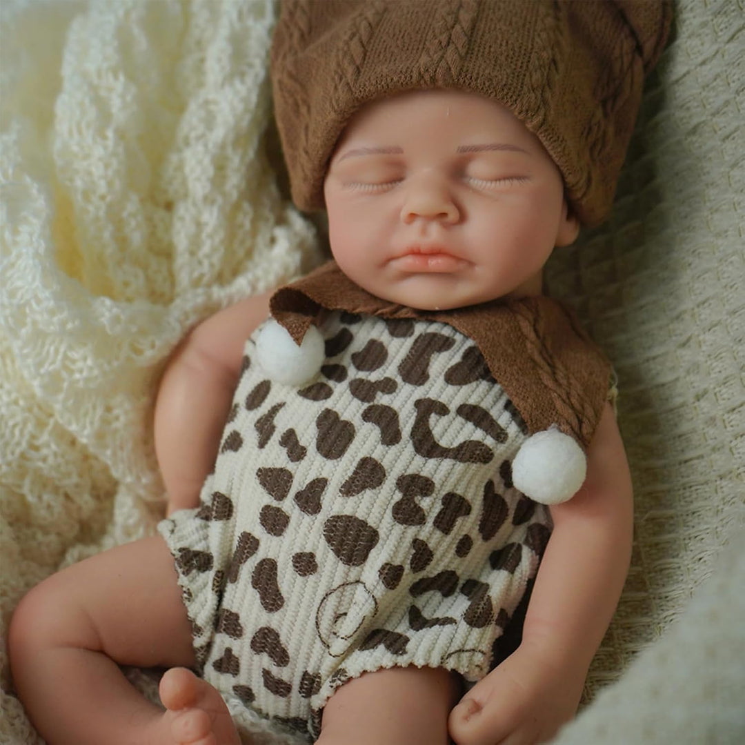 SOFTMARY Muñeca reborn de 12 pulgadas de silicona completa, con apa...