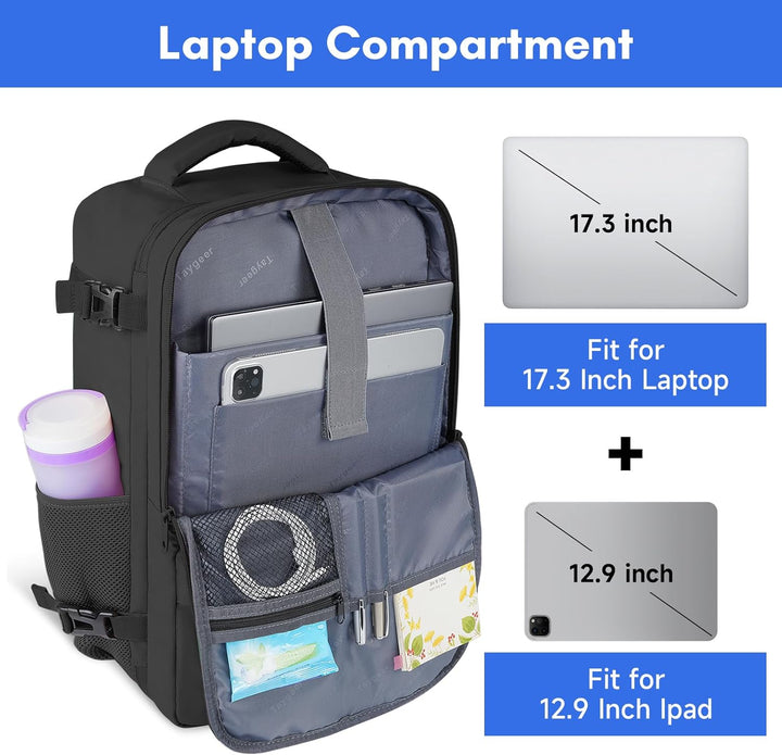 Taygeer TSA - Mochila de viaje para hombres y mujeres, mochila de m...
