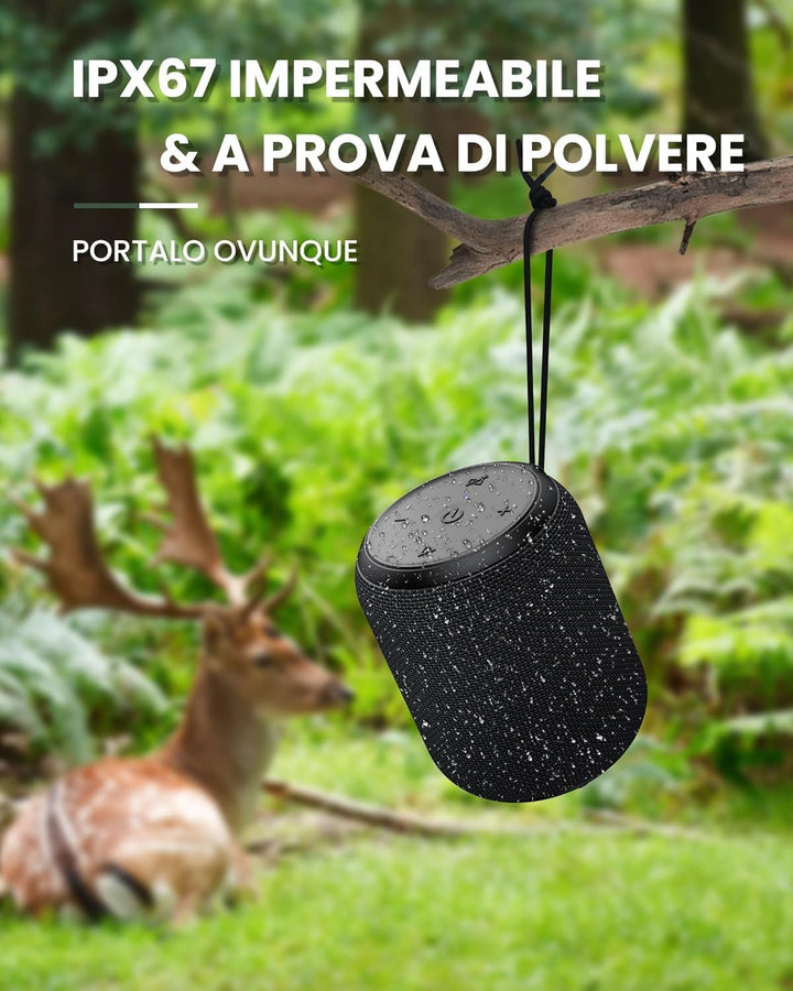 NOTABRICK Altavoces Bluetooth, altavoces portátiles de 15 W Bluetoo...