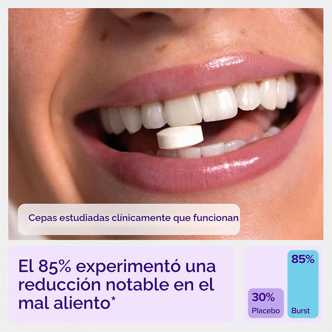 Burst Probióticos dentales (45 unidades) | Probióticos orales para...