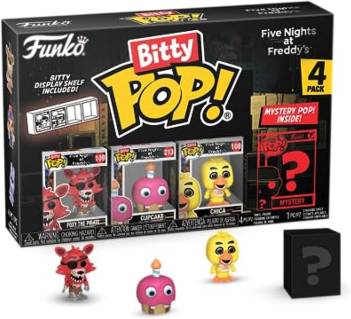 Funko Bitty POP! Five Nights at Freddy's (FNAF) - Foxy y una mi...