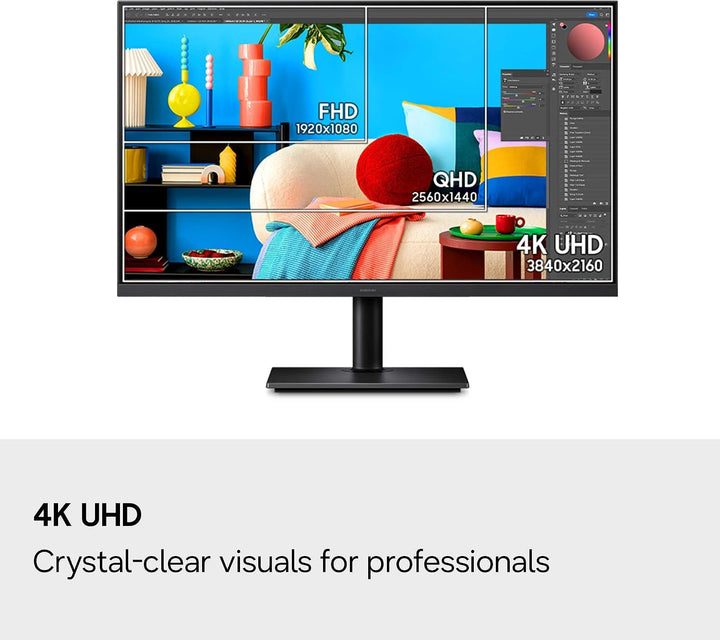 Samsung Monitor de alta resolución ViewFinity S8 (S80UH) de 27"...