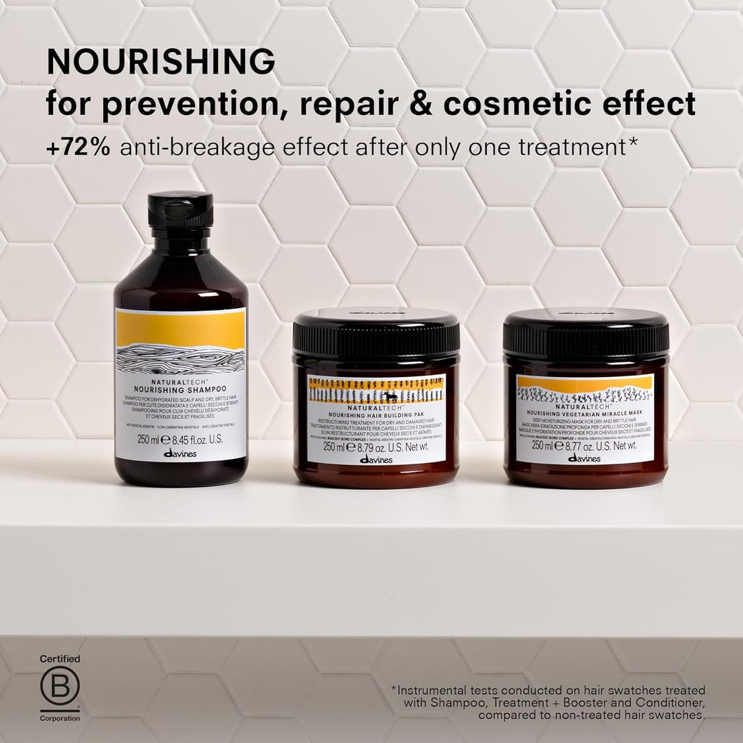 Davines Naturaltech - Sellador de queratina nutritivo, suavizante s...