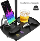 Lifexciting Bandeja de soporte para micrófono con soporte para micr...