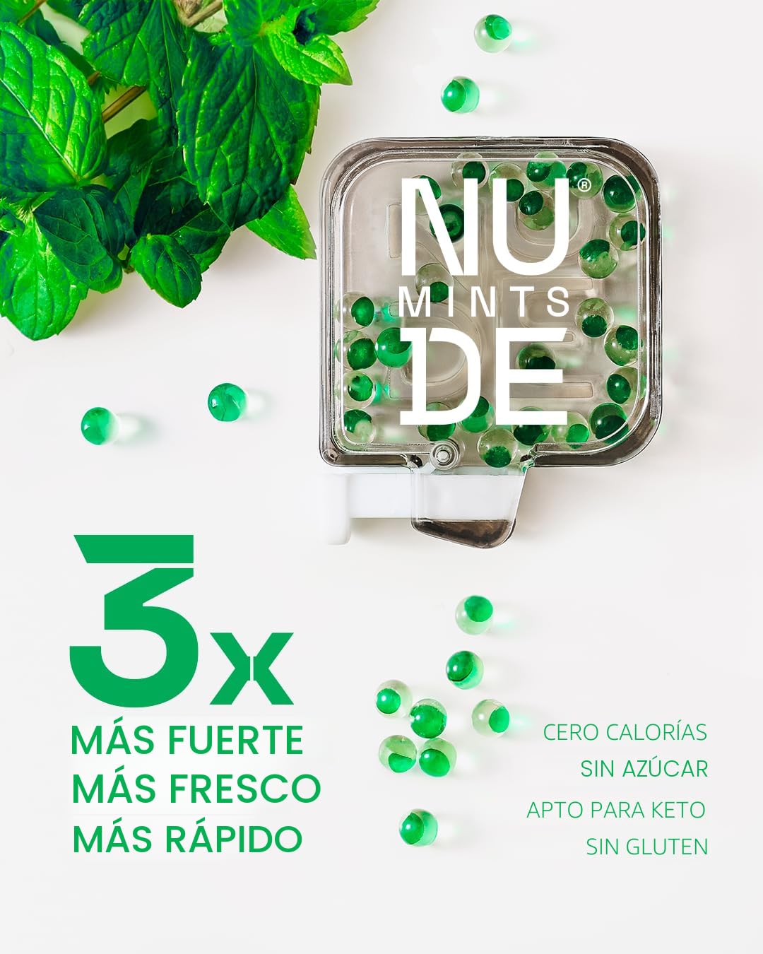 NUDE Mentas respiratorias para el mal aliento - Paquete variado | A...