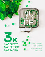 NUDE Mentas respiratorias para el mal aliento - Paquete variado | A...