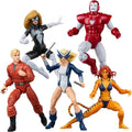 Serie Marvel Legends La Colección de Los Vengadores de la Costa Oeste, 5 figuras coleccionables de 6 pulgadas inspiradas en cómics (exclusivo de Amazon), multicolor