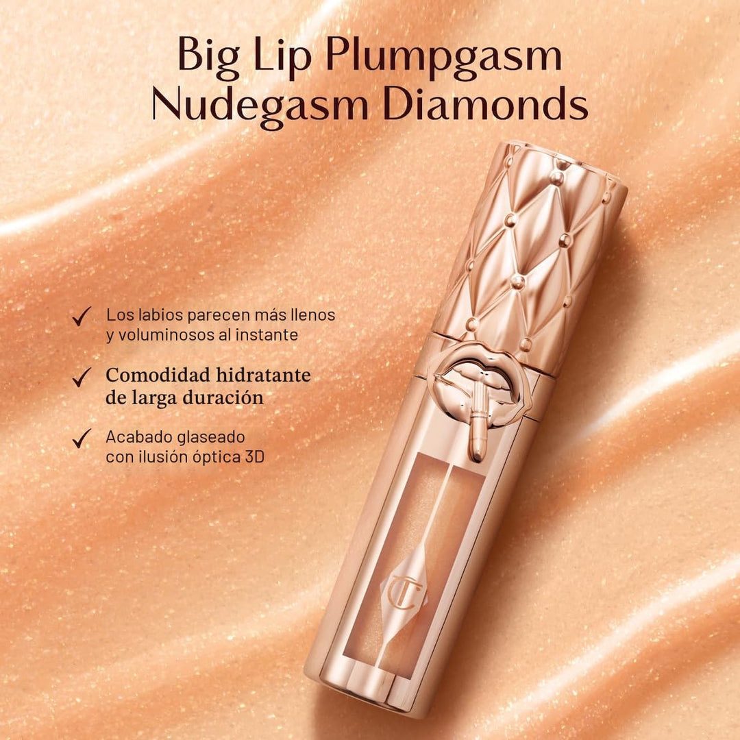 Charlotte Tilbury Big Lip Plumpgasm Lip Gloss - Gift Set Essential...