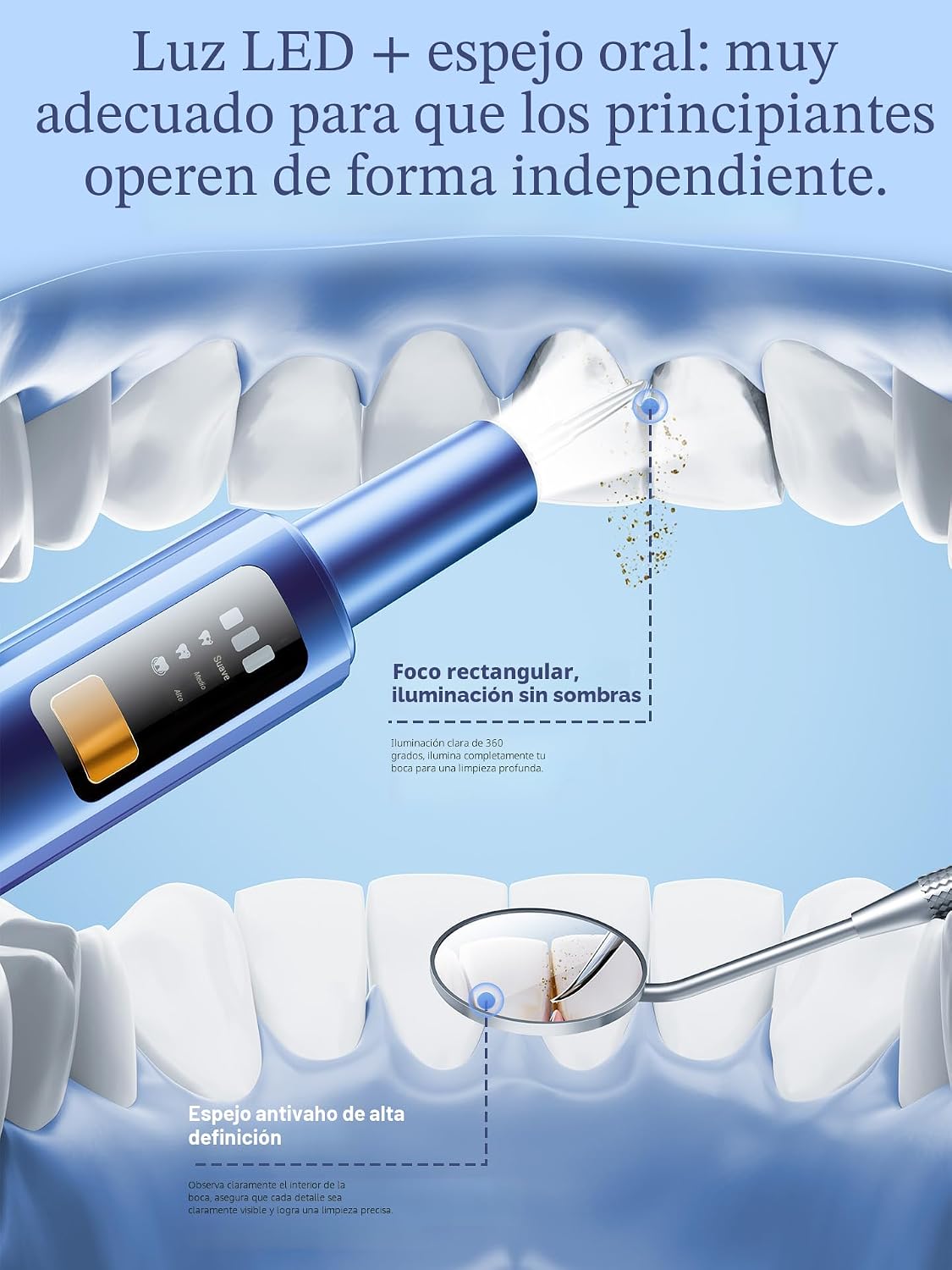 Removedor de placa para dientes, herramientas dentales, herramienta...