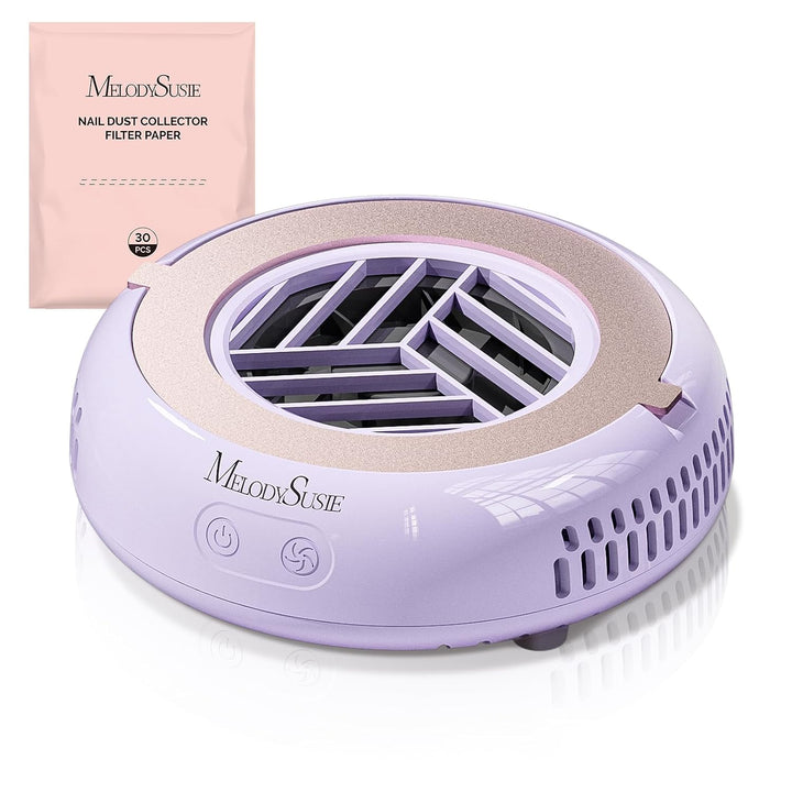 MelodySusie HProA - Colector de polvo de uñas de tamaño bolsillo co...