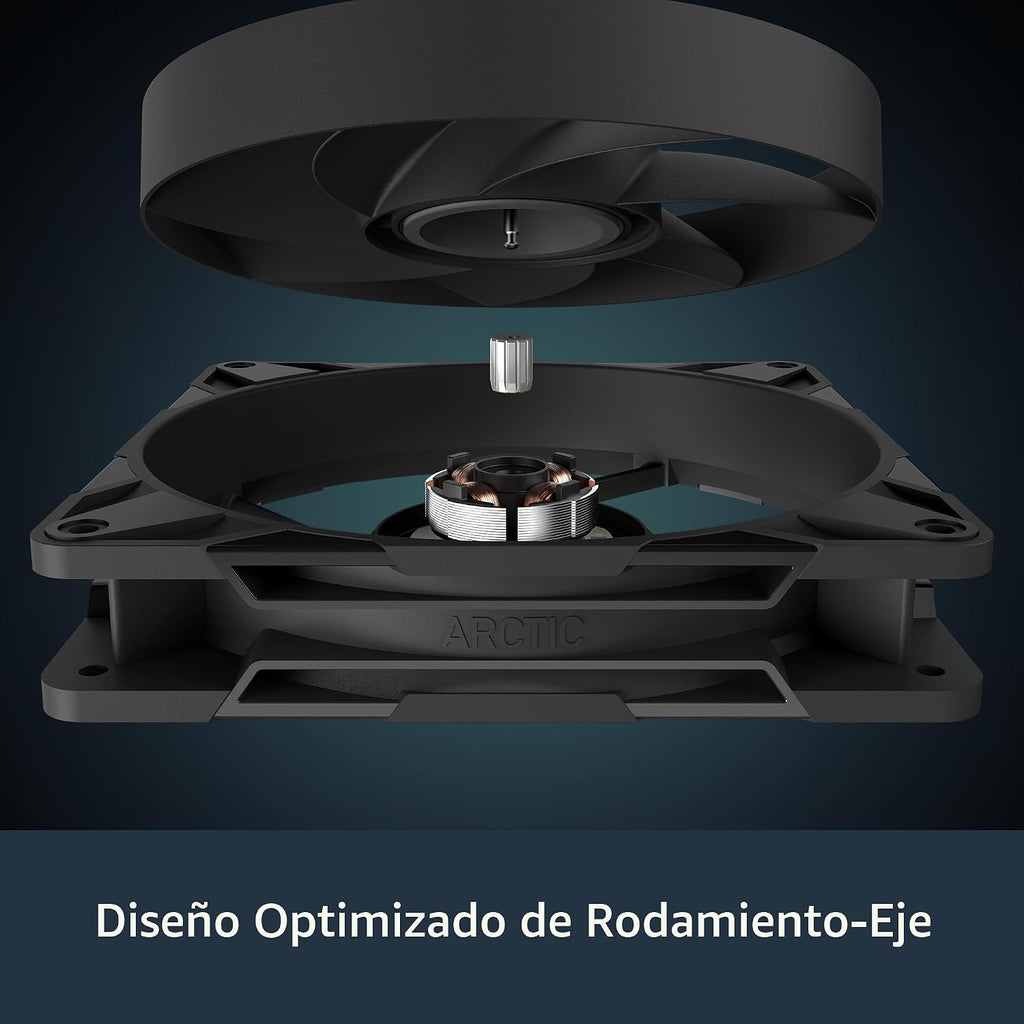 ARCTIC P14 Pro PST, Paquete de 5 - Potente Ventilador Premium