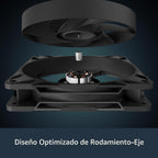 ARCTIC P14 Pro PST, Paquete de 5 - Potente Ventilador Premium